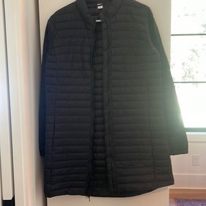 Old Navy black trench jacket